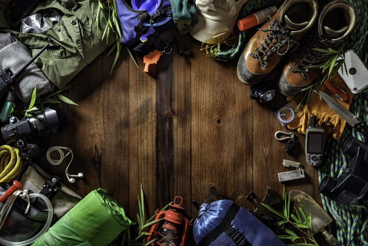 Blog post image about hiking gear